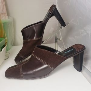 Nicole Cherie Patchwork Heels
